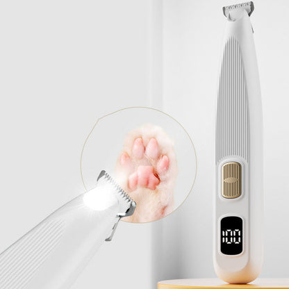 🐾Elektrischer Haustierrasierer: Sicher und praktisch mit LED-Licht!💖
