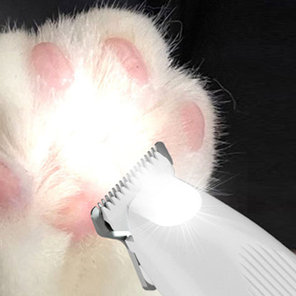 🐾Elektrischer Haustierrasierer: Sicher und praktisch mit LED-Licht!💖