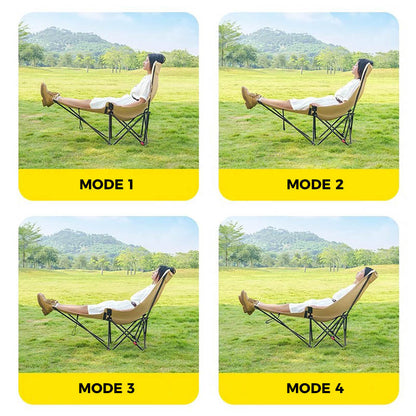 🪑 50% RABATT! 🌿 Tragbarer verstellbarer Klappstuhl für Außenbereich – Leicht, stabil & vielseitig – Ideal für Garten, Camping, Strand oder Terrasse – einfacher Transport und Aufbau 🏕️✨
