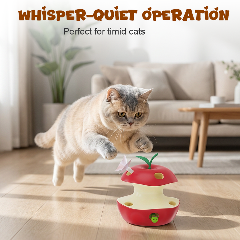 Intelligentes automatisches Katzenspielzeug mit Drehscheibe