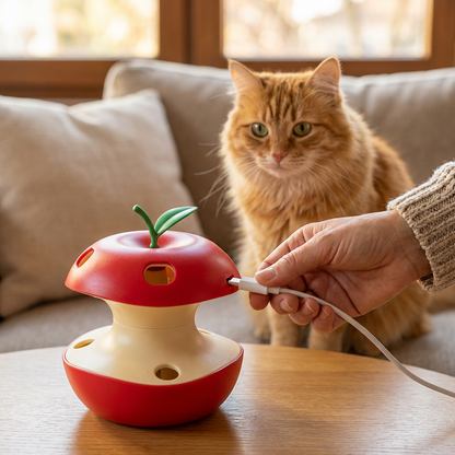 Intelligentes automatisches Katzenspielzeug mit Drehscheibe