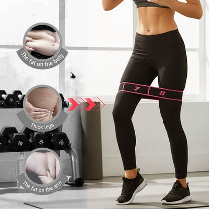 Fitness-Widerstandsband für Dehnübungen und Yoga