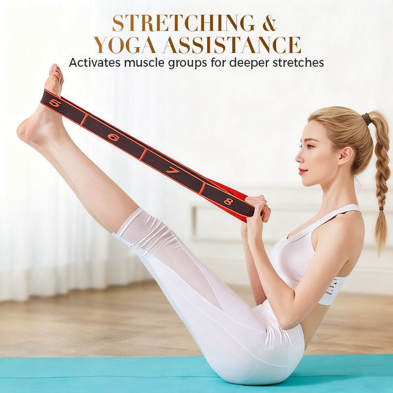 Fitness-Widerstandsband für Dehnübungen und Yoga