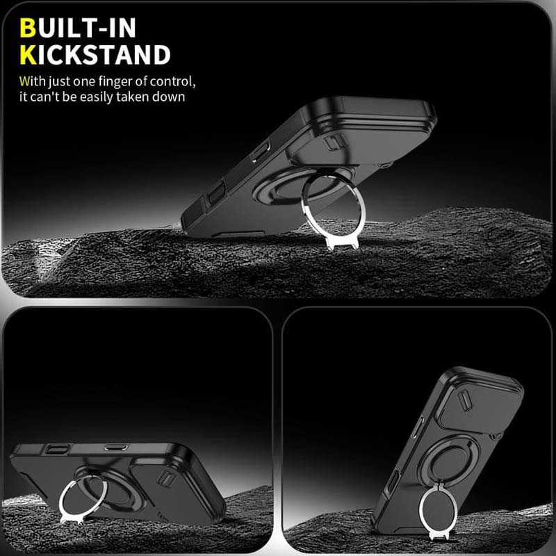 Magnetische Handyhülle mit Ringständer für iPhone