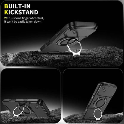Magnetische Handyhülle mit Ringständer für iPhone