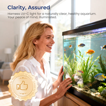 🥳HEISSER SALE 2026🥳💞50.000+ VERKAUFT!👵❤️  Tauchbare UV-Sterilisatorlampe mit Timer für Aquarien