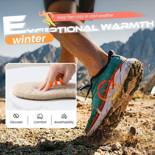 Wärmende Thermo-Schuheinlegesohlen für den Winter