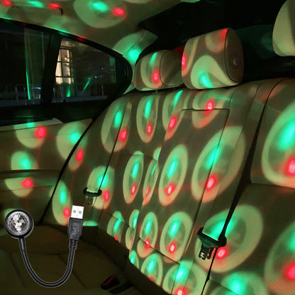Tragbares Auto-Ambiente-Licht in Kugelform