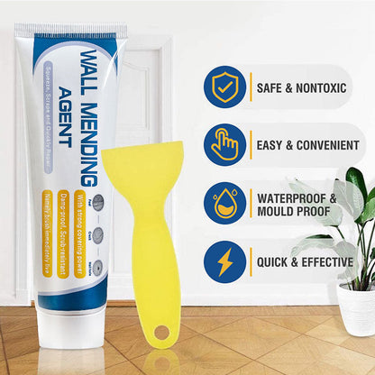 🛠️Gipskarton-Reparaturset (mit Spachtel): Effektiver Starkhaftkleber – Wasserdicht & Einfach Anzuwenden!