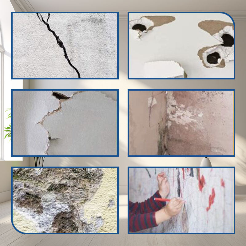 🛠️Gipskarton-Reparaturset (mit Spachtel): Effektiver Starkhaftkleber – Wasserdicht & Einfach Anzuwenden!