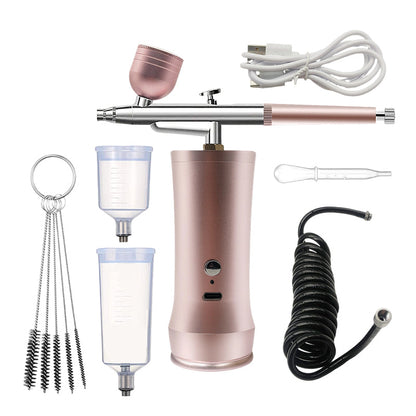 🎨 Elektrisches Airbrush-Set mit Kompressor ✨🖌️