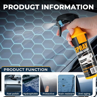⏳Zeitlich begrenztes Angebot⏰3 kaufen und 2 gratis dazu👏 3-in-1-SiO₂-Keramik-Schnellbeschichtungsspray – Waschen ohne Wasser, streifenfreier Glanz und wasserabweisender Schutz