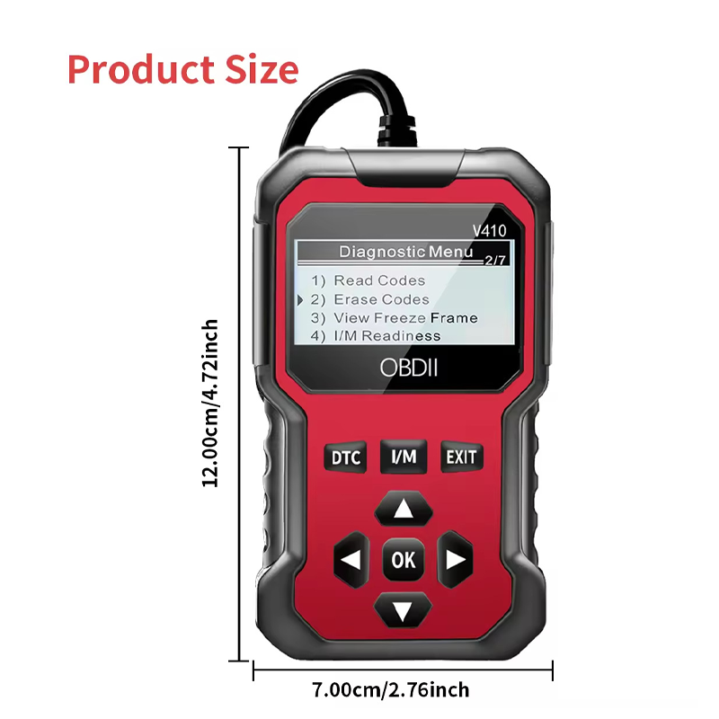 ⚡Plug it in and scan! Professional-grade OBD2 diagnostic tool.  Even beginners can easily maintain their vehicles.