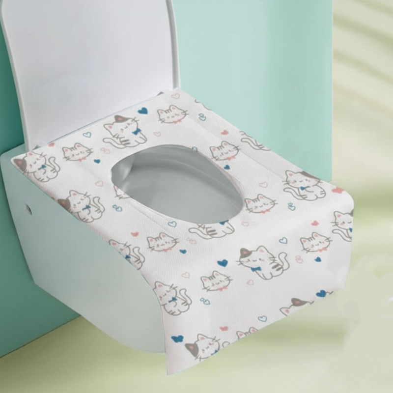 🏆Flash-Sale⚡Über 50.000 verkauft! Fast ausverkauft – 💥Einweg-Toilettensitzauflagen, wasserdicht – hygienisch, bequem und perfekt für Reisen und öffentliche Toiletten 🧳