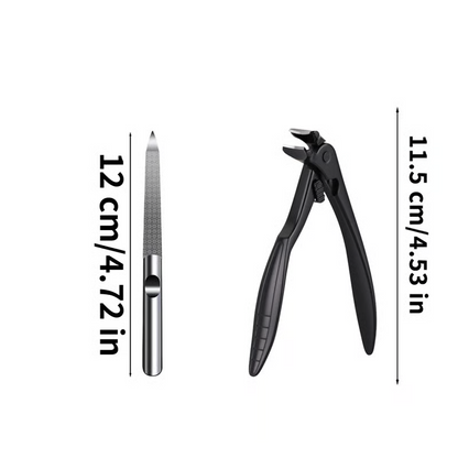 🎉 Neujahrsgeschenk – 50% RABATT!✂️ Spritzwassergeschützter Nagelknipser aus rostfreiem Stahl – Breite Öffnung & sicherer Verschluss!