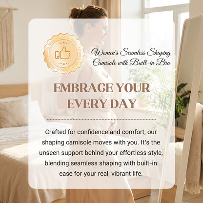 🌸LETZTER TAG DES SONDERANGEBOTS – 50 % RABATT💕Nahtloses, formendes Unterhemd für Damen mit integriertem BH