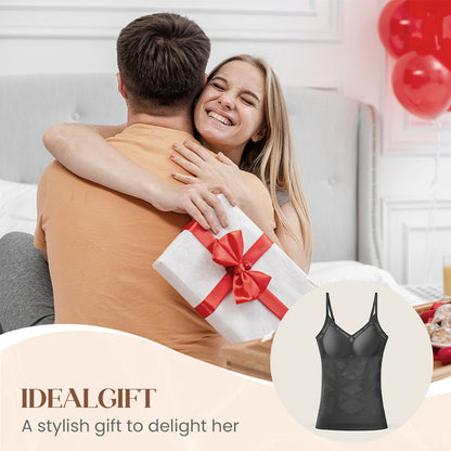 🌸LETZTER TAG DES SONDERANGEBOTS – 50 % RABATT💕Nahtloses, formendes Unterhemd für Damen mit integriertem BH