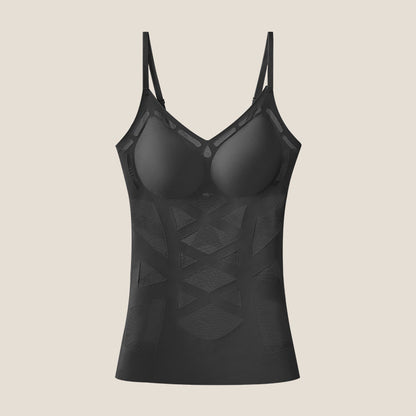 🌸LETZTER TAG DES SONDERANGEBOTS – 50 % RABATT💕Nahtloses, formendes Unterhemd für Damen mit integriertem BH