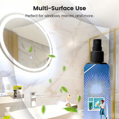 Multifunktionales, leistungsstarkes Glasreinigungsspray