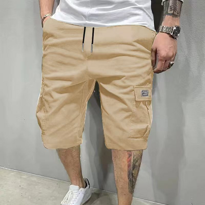 Herren Cargo-Shorts | Verstellbarer Kordelzug & Multi-Taschen | Leicht & Atmungsaktiv für Sommer
