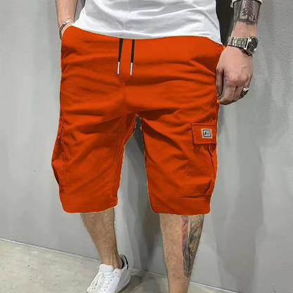 Leichte Cargoshorts – Atmungsaktives Material, knielang. Sichere Taschen für Handy und Schlüssel. Bequem den ganzen Tag. ✅☀️