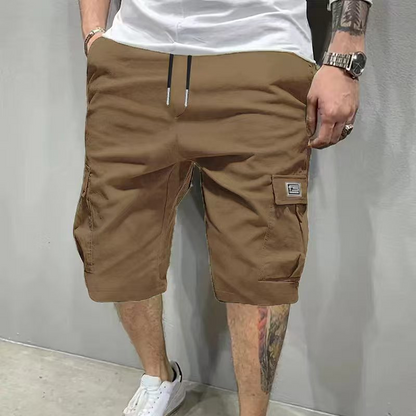 Leichte Cargoshorts – Atmungsaktives Material, knielang. Sichere Taschen für Handy und Schlüssel. Bequem den ganzen Tag. ✅☀️