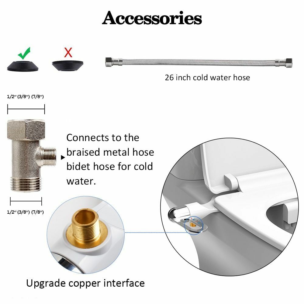 🚽 60% RABATT! 🚿 Nichtelektrischer Bidet-Aufsatz mit Doppeldüse – Hygienische Selbstreinigung, Einfache Installation & Wasserdruck-Kontrolle ✨