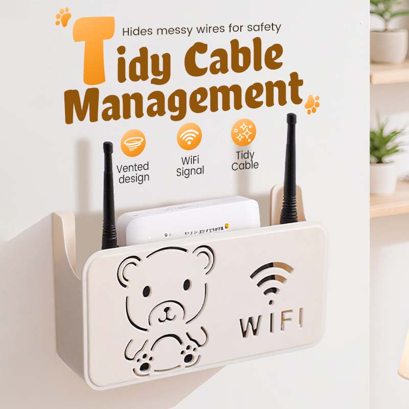 Aufbewahrungsbox für Wand-WLAN-Router