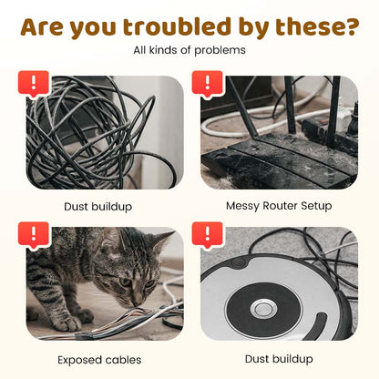 Aufbewahrungsbox für Wand-WLAN-Router