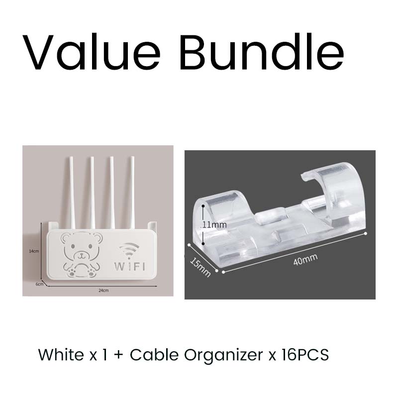 Aufbewahrungsbox für Wand-WLAN-Router