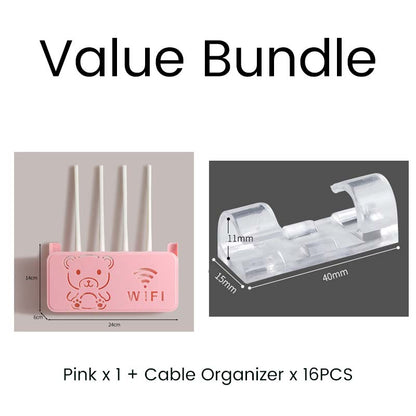 Aufbewahrungsbox für Wand-WLAN-Router