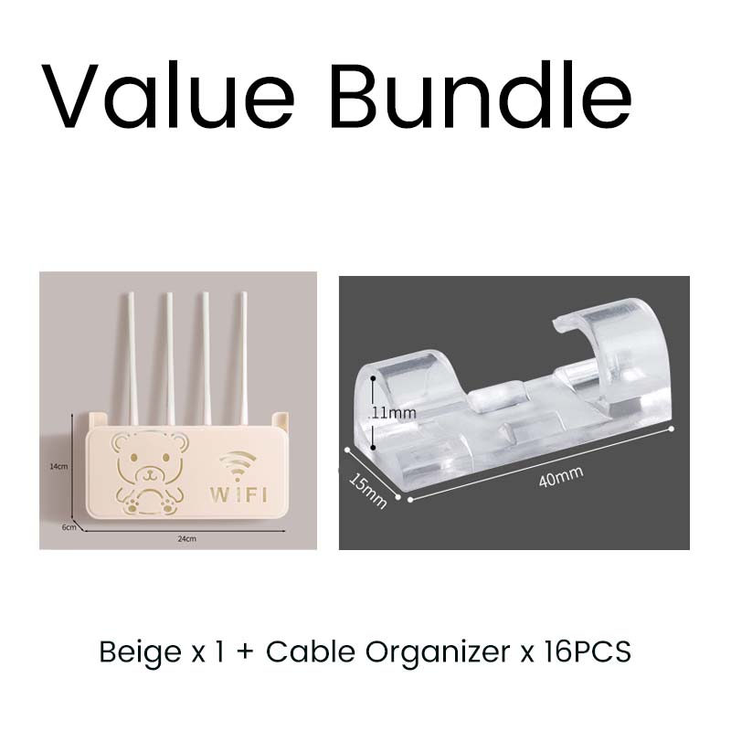 Aufbewahrungsbox für Wand-WLAN-Router