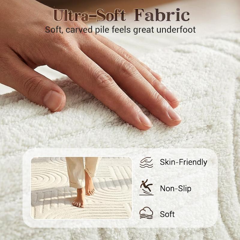 🛍️ 🏠 Kristallflor-Teppich mit minimalistischem Linien-Design – Weich wie Kaschmir, vielseitig & elegant – Ideal für Flur, Wohnzimmer & Schlafzimmer ✨