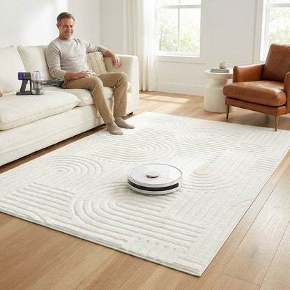 🛍️ 🏠 Kristallflor-Teppich mit minimalistischem Linien-Design – Weich wie Kaschmir, vielseitig & elegant – Ideal für Flur, Wohnzimmer & Schlafzimmer ✨