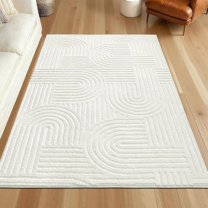 🛍️ 🏠 Kristallflor-Teppich mit minimalistischem Linien-Design – Weich wie Kaschmir, vielseitig & elegant – Ideal für Flur, Wohnzimmer & Schlafzimmer ✨