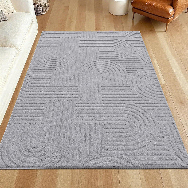 🛍️ 🏠 Kristallflor-Teppich mit minimalistischem Linien-Design – Weich wie Kaschmir, vielseitig & elegant – Ideal für Flur, Wohnzimmer & Schlafzimmer ✨