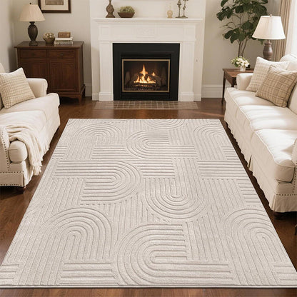🛍️ 🏠 Kristallflor-Teppich mit minimalistischem Linien-Design – Weich wie Kaschmir, vielseitig & elegant – Ideal für Flur, Wohnzimmer & Schlafzimmer ✨