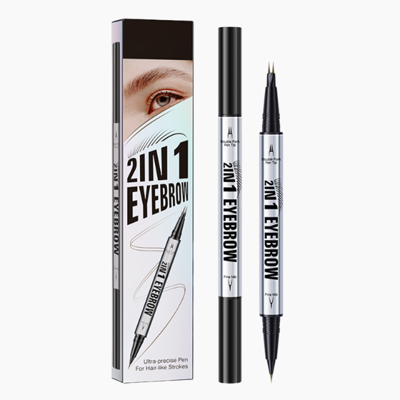2-in-1 wasserfester Augenbrauenstift