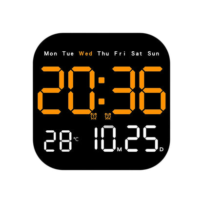 ⏰ 50% RABATT! 💎 Multifunktionaler Digitalwecker – Zeit, Datum, Temperatur & Fernbedienung – Ideal für Zuhause & Büro 🌡️