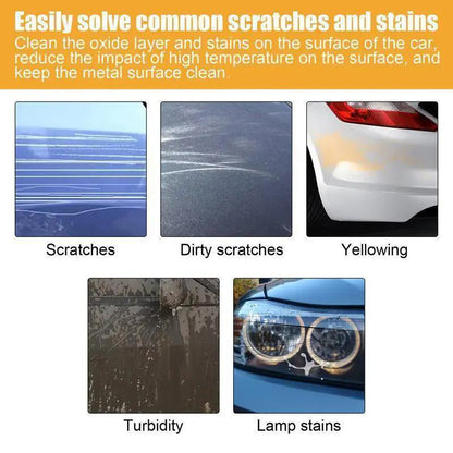 💎🚗 Kratzerentferner-Wachs – Entfernt Kratzer, Flecken & Oxidation, restauriert Scheinwerfer. 🎁✨ Kaufe 2, erhalte 1 gratis!