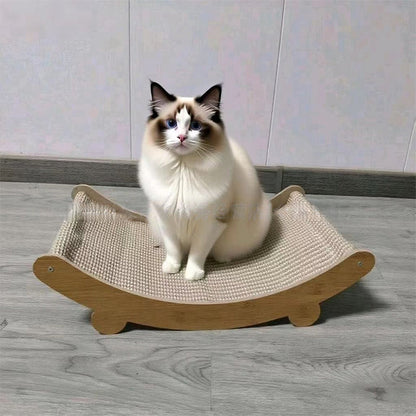 🐱 ✨ 2-in-1-Kratzbaum aus Sisal – Neuheit 2026 – Platzsparend, Langlebig & Perfekt zum Krallenwetzen 🏠