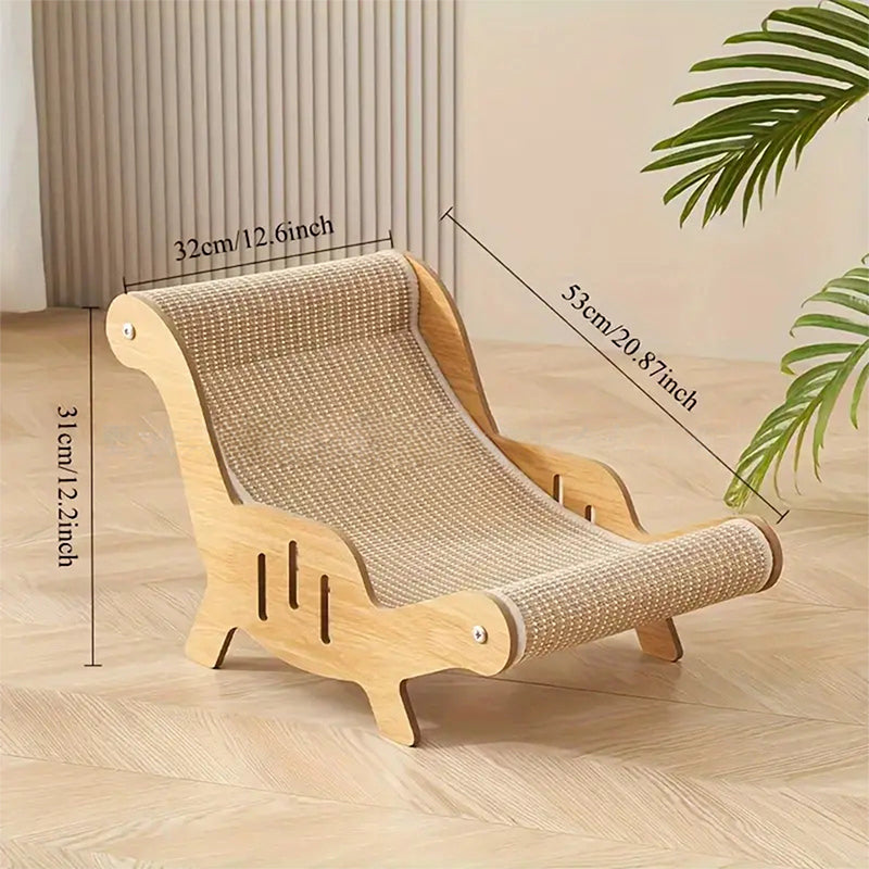🐱 ✨ 2-in-1-Kratzbaum aus Sisal – Neuheit 2026 – Platzsparend, Langlebig & Perfekt zum Krallenwetzen 🏠