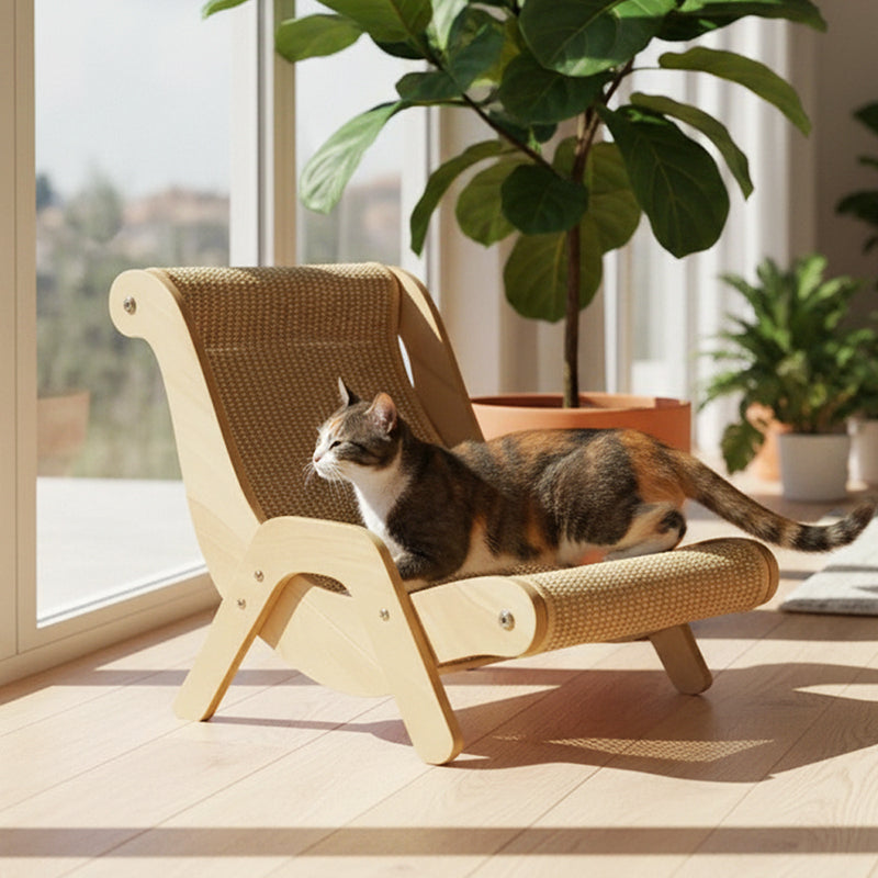 🐱 ✨ 2-in-1-Kratzbaum aus Sisal – Neuheit 2026 – Platzsparend, Langlebig & Perfekt zum Krallenwetzen 🏠