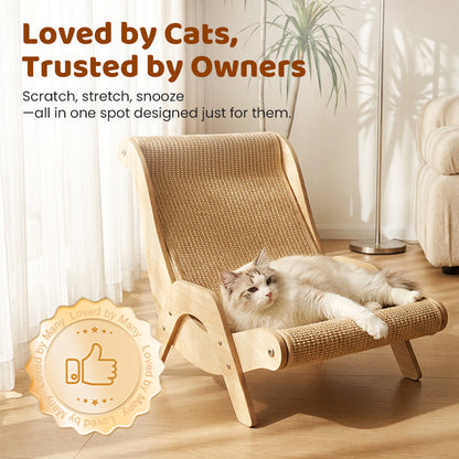 🐱 ✨ 2-in-1-Kratzbaum aus Sisal – Neuheit 2026 – Platzsparend, Langlebig & Perfekt zum Krallenwetzen 🏠