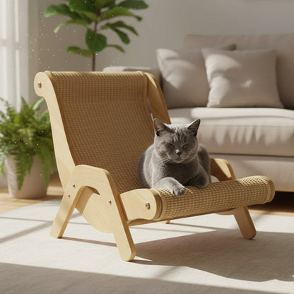 🐱 ✨ 2-in-1-Kratzbaum aus Sisal – Neuheit 2026 – Platzsparend, Langlebig & Perfekt zum Krallenwetzen 🏠
