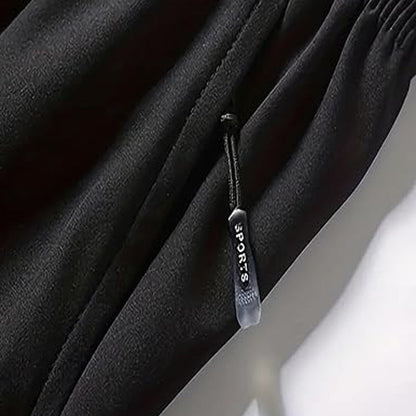 💎 50% RABATT! 💎 Schnelltrocknende Herren-Sportshorts – Reißverschlusstaschen, Verstellbarer Bund & Cool-Touch-Material 🏃‍♂️✨