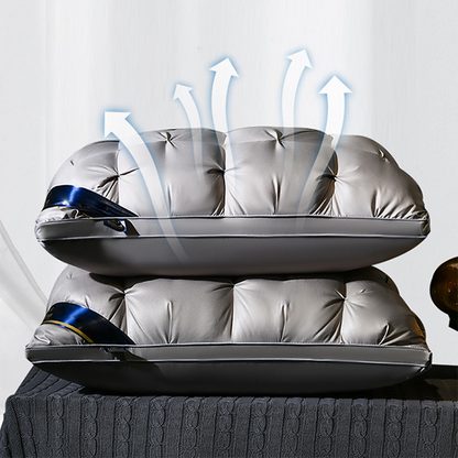 🛏️💤 Hotel-Qualität Nackenstützkissen – Einzel, Waschbar, Daunenimitat, Formstabil für Zuhause
