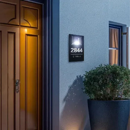 🥳HEISSER SALE 2026🥳💞50.000+ VERKAUFT!👵❤️ 50 % RABATT! Solarbetriebenes Adressnummernschild