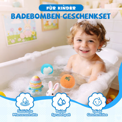 📢50 %  RABATT !!🔥12-teiliges Badebomben-Geschenkset für Kinder