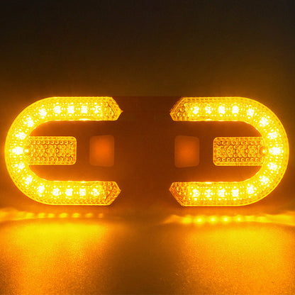 Fahrrad Rücklicht mit Blinker – USB Aufladbar, Kabellose Fernbedienung🚴‍♂️🔴